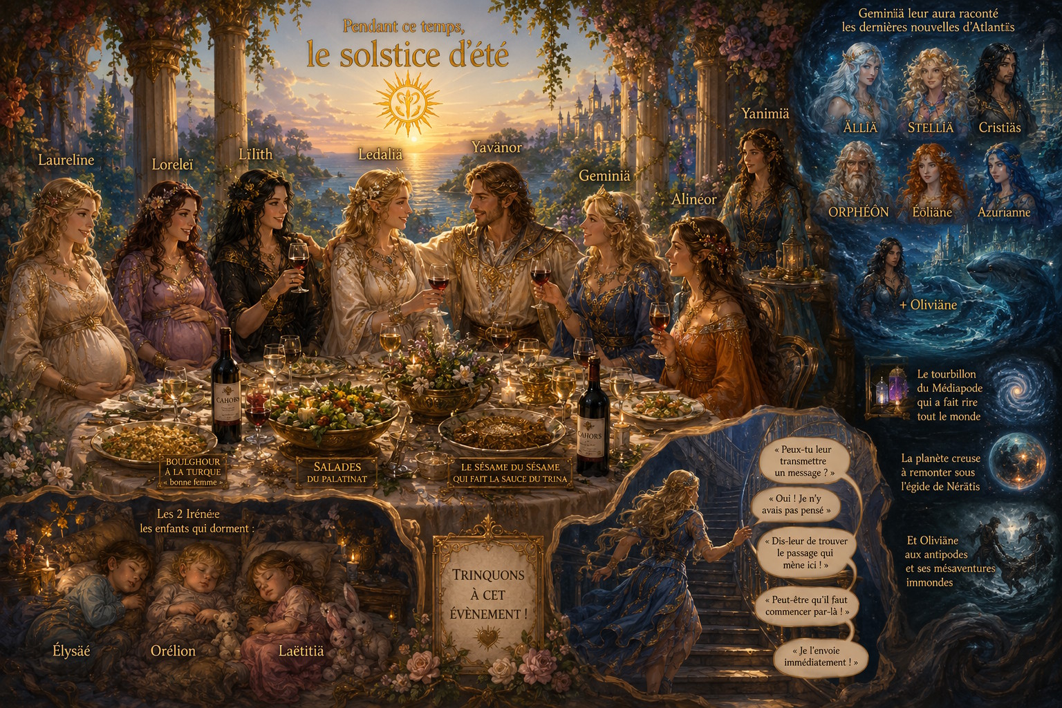 Pendant ce temps, le solstice d’été