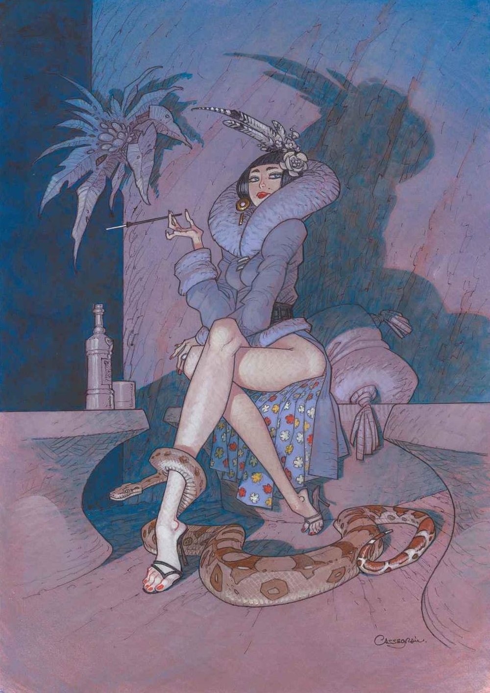 La femme-serpent
