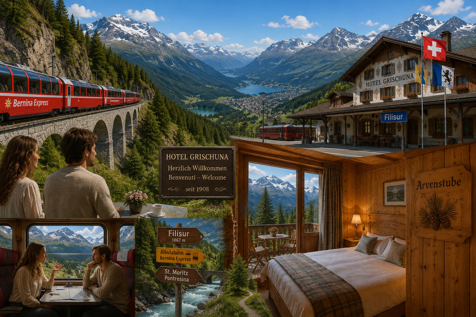 Pendant ce temps, dans les Grisons…
