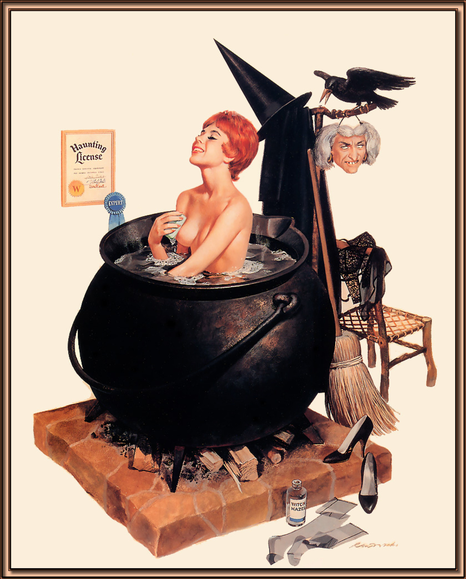 Le repos de la sorcière