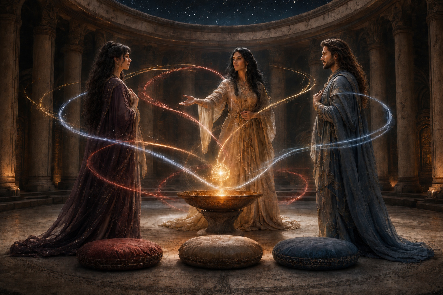 Les trois forces fondatrices